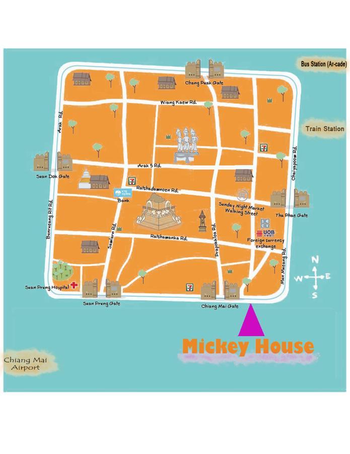 מלון צ'יאנג מאי Mickey House מראה חיצוני תמונה